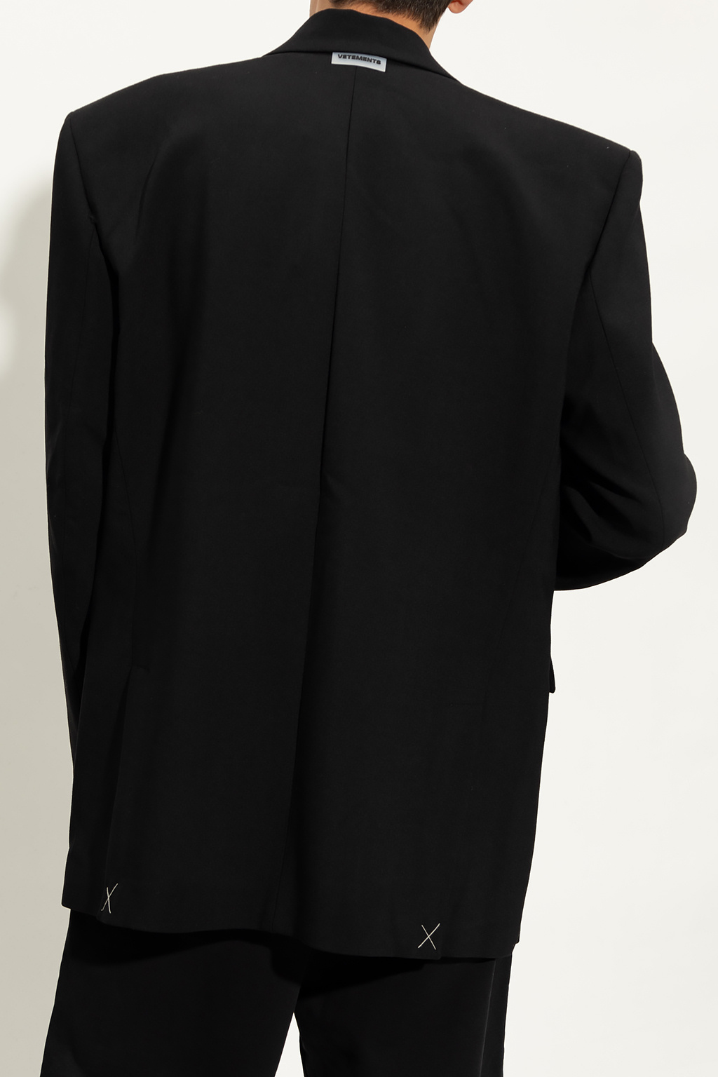 Black Oversize blazer VETEMENTS - Vitkac Canada